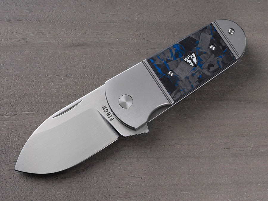 Buffalo Tooth - Thunder Blue – Finch Knife Co