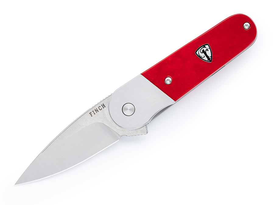 Cherry Bomb - Fire - Red Bone – Finch Knife Co