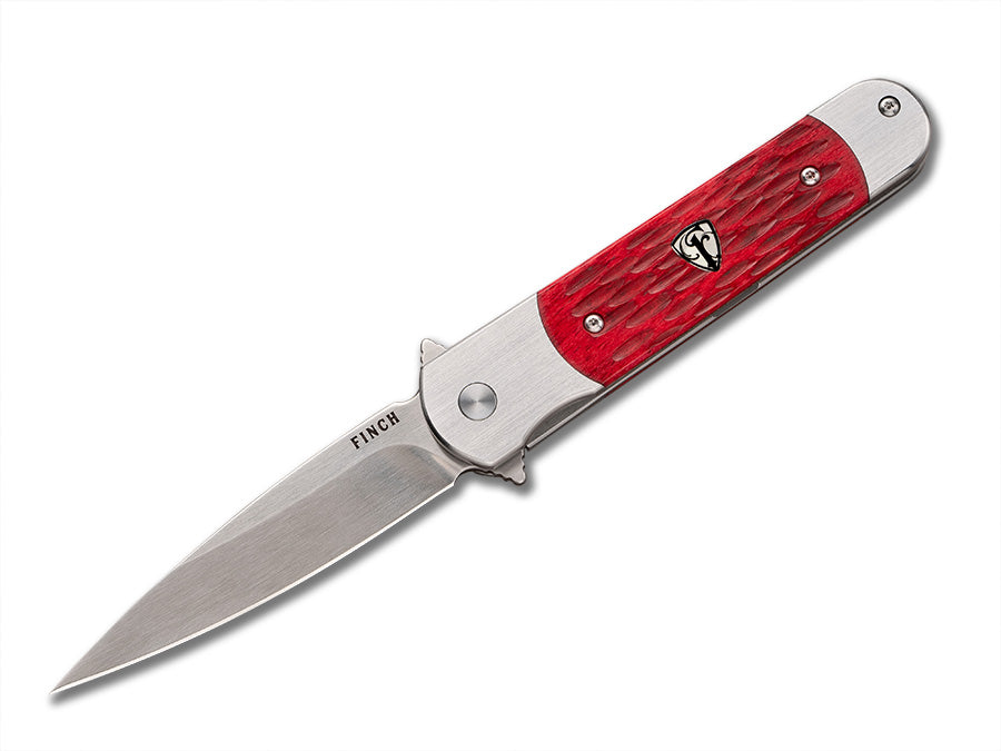 Roadrunner - Venom - Jigged Bone – Finch Knife Co