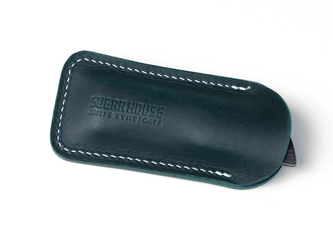 Sugarhouse Leather Slip - Midnight Blue