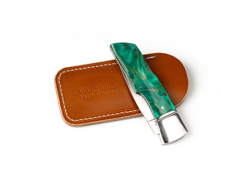 Sugarhouse Leather Slip - Brown