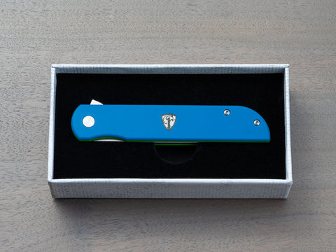 Finch Cimarron - EDC pocket knife in blue & green
