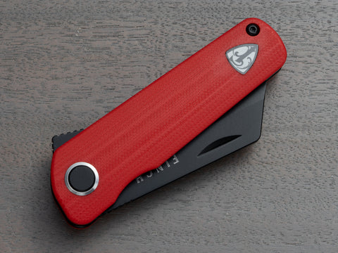 RUNTLY pocket knife in red