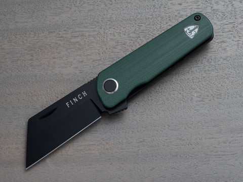 RUNTLY pocket knife - Color: Green Pumpkin