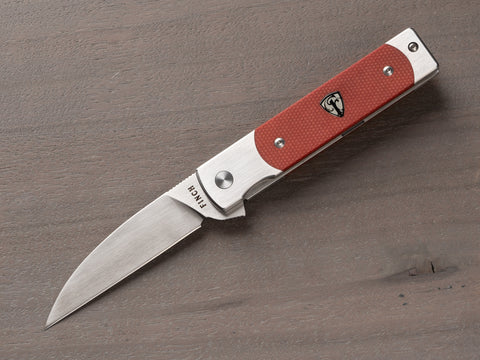 HOLLIDAY - Canyon - Red Linen Micarta