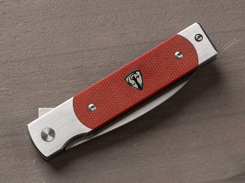 HOLLIDAY - Canyon - Red Linen Micarta