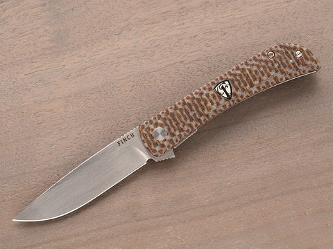 Chernobyl Ant - Parquet (Brown Micarta)